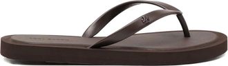 Tory Burch Kira flip-flops - women - Thermoplastic Polyurethane (TPU)/Polyethylene vinyl acetate (PEVA) - 10 - Brown