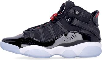 Nike Jordan 6 Rings High-Top Schoen - Heren - Fitnessschoenen - Zwart - 40 EU - Leer - Fitness