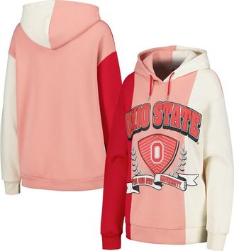 Gameday Couture Womens Gameday Couture Scarlet Ohio State Buckeyes Hall of Fame Colorblock Pullover Hoodie at Nordstrom, Size Xx-Large