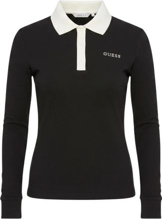 Guess Polo Shirt - Dames - Polos - Zwart - L - Tops