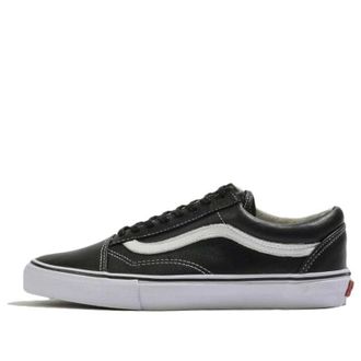 Vans Vault Old Skool VLT LX Leather Black/White VN000D4E1NS