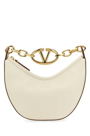 Valentino Garavani White mini VLogo Moon shoulder bag