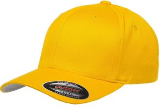 Flexfit 6277 Flexfit Wooly Combed Twill Cap - Small/Medium (Gold) (US)