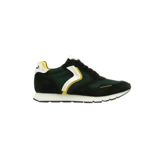 Voile Blanche Sneakers, male, Green, 10 UK, Liam Unfinished Low-Top Trainers