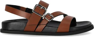 Guglielmo Rotta SANDALO FLAT TOURS MARRONE GUGLIELMO ROTTA