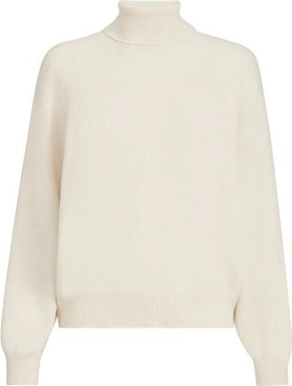 Brunello Cucinelli Trui - Dames - Cashmere truien - Beige - S - Kasjmier - Truien & Vesten