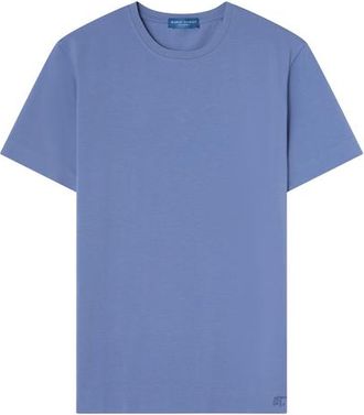 Robert Talbott Stretch Jersey Dean Tee in Classic Legacy Blue at Nordstrom, Size Xx-Large