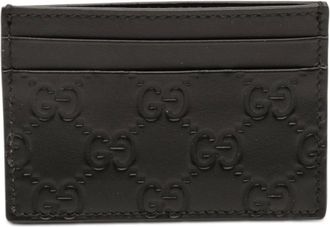 Gucci Pre-owned Wallets, female, Black, Size: ONE SIZE Pre-owned Card Holder