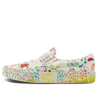 Vans Slip-On Classic 98 DX x Collina Strada White Yellow Blue VN0A7Q58BMC