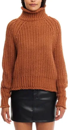 LBLC The Label Jules Sweater in Rust at Nordstrom, Size X-Small
