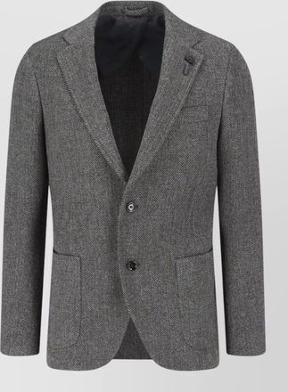 Lardini wool suit jacket