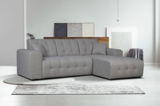 HOME AFFAIRE Ecksofa »Nosia L-Form« incl. 2 Zierkissen, mit feiner Steppung