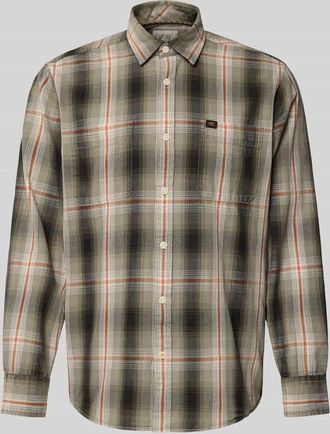 Camel Active Regular Fit Freizeithemd aus reiner Baumwolle in Gruen, Gr&ouml;&szlig;e 3XL