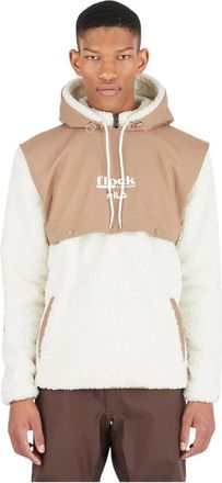 Fila Hybride Hoodie - Heren - Hoodies - Beige - M - Polyester - Hoodies & sweatvesten