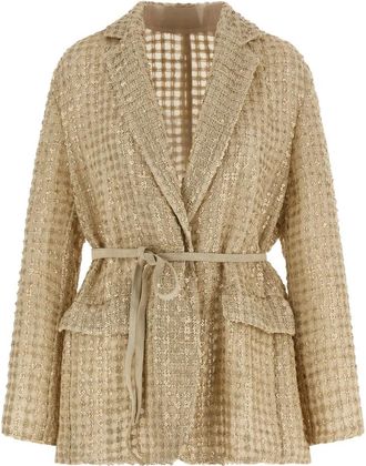 Brunello Cucinelli Mujer, Chaquetas, Beige, Talla: M