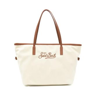 Saint Barth Shoulder Bags - female - Saint Barth - Shopping Bags - White - ONE SIZE - Bags