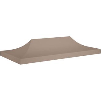 vidaXL Furniture Limited - Tetto per Tendone per Feste 6x3 m Grigio