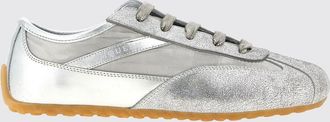 Alexander McQueen McQueen Sneakers Boxe in pelle laminata e nylon