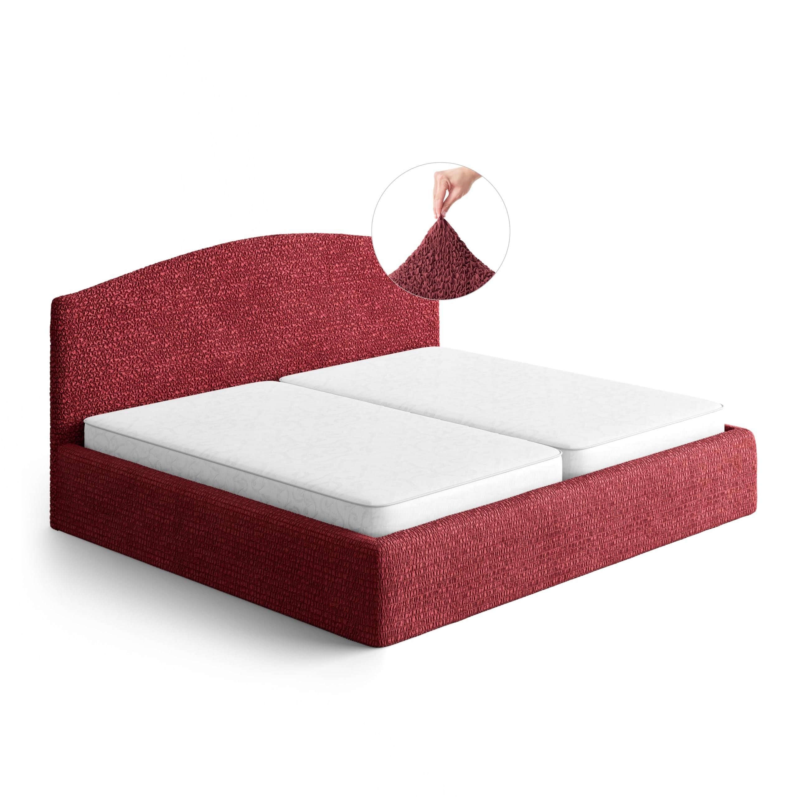 Paulato by GA.I.CO. PAULATO Husse für Kingsize-Bett über das Kopfteil und Grundgestell rüberziehen, Husse für Boxspringbetten 180-220cm Mikrofaser, bi-elastisches, kratzf ab 97,90 €