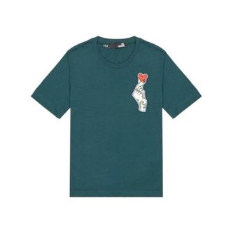 Love Moschino Classic Cotton Crewneck T-Shirt