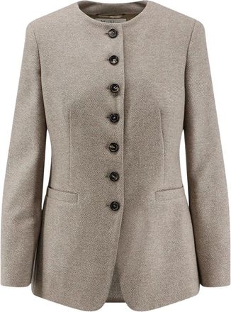 Max Mara Mujer, Chaquetas, Beige, Talla: S