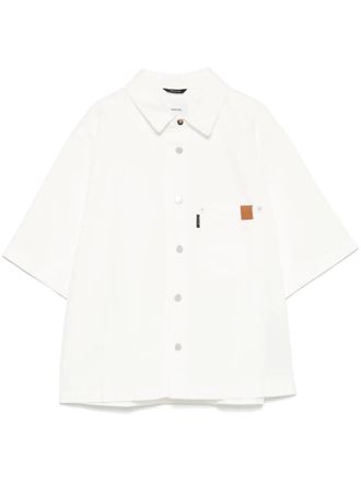 Haikure twill shirt - White