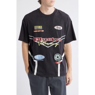 PacSun Elusive Cotton Graphic T-Shirt in Black at Nordstrom, Size X-Large