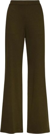 Elena Miro P813Z0 Wijde Broek - Dames - Wijde Broeken - Groen - M - Broeken