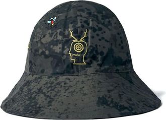 South2 West8 x Brain Dead Cappello bucket Fishing - Grigio