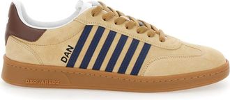 Dsquared2 Beige Lace Up Sneakers