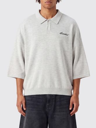 Fear of God Polo a maniche lunghe in lana merino con logo e vestibilit&agrave; rilassata