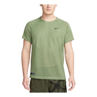Nike Dri-FIT ADV Run Division TechKnit Short-Sleeve Running Top Green DX0854-386