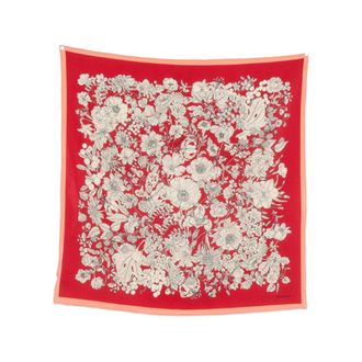 Mantero 1902 Pa&ntilde;uelo de seda con estampado floral - Accessories - Mujer - Multicolor - ONE SIZE