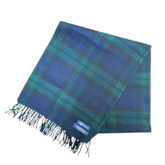Ralph Lauren Pre-owned Scarves, male, Multicolor, Size: ONE SIZE Pre-owned Blackwatch Cashmere Scarf
