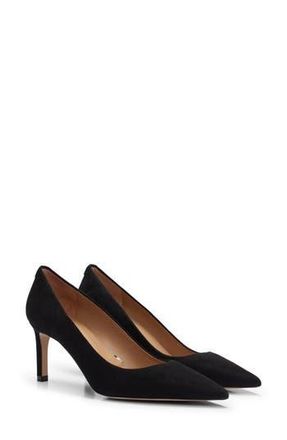 BOSS Janet Pointed Toe Pump in Blk at Nordstrom Rack, Size 5.5