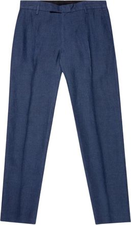 Sunspel Broeken, Heren, Blauw, W38, Suit Broeken
