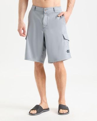 Salt Life La Vida Hybrid Shorts in Sage Leaf at Nordstrom, Size 32 11