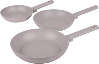 Berlinger Haus Berlinger Haus Juego De 3 Sartenes Antiadherentes Fabricadas En Aluminio Forjado Para Cocinas De Inducci&oacute;n, Mango Ergon&oacute;mico, Libres De Pfoa, 20/24/28