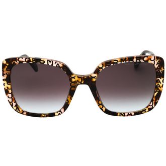 Marc Jacobs Womens Brown Teal Sunglasses - Gold Metal - One Size