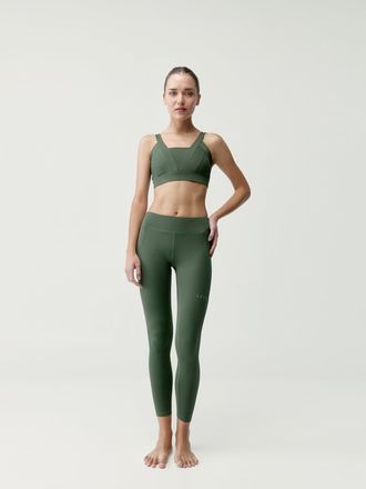 Born Living Yoga Top Madaba Dark Olive