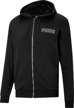 Puma Modern Basics Full-Zip Jacket Black Grey 588802-01