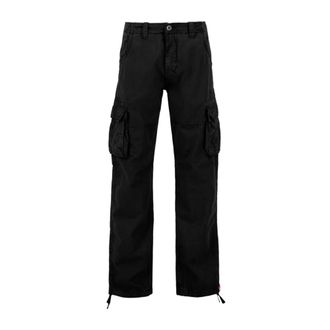 Alpha Industries Cargo Jet Pant voor Mannen - Heren - Slim Fit Broeken - Zwart - W28 - Katoen - Broeken