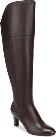 Naturalizer Yuko Knee High Boot in Chocolate Bar at Nordstrom, Size 7.5