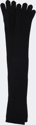Nour Hammour Cashmere and wool gloves