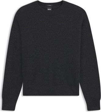 BOSS Knitted sweater in 100% cashmere