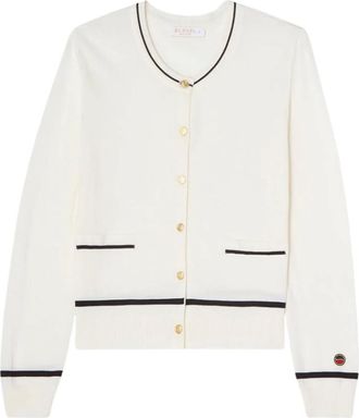 Busnel C&aacute;rdigan Kim Contrast - Knitwear - Mujer - Beige - M