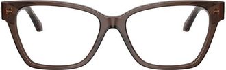 Versace VE33825332 Square Full Rim Eyeglasses - Brown