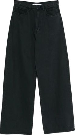 Christian Wijnants Jeans a gamba ampia - Nero