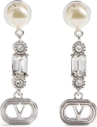 Valentino Garavani Earrings - Dames - Oorbellen - Grijs - ONE Size - Accessoires