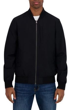 Nautica Water Resistant Flight Jacket in Black at Nordstrom Rack, Size Xx-Large